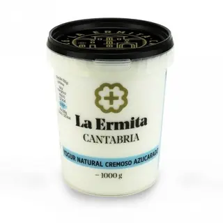 Yogur Natural Cremoso Azucarado 1 Kg