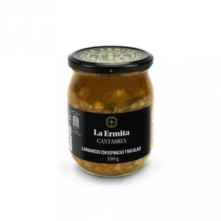 Garbanzos Con Espinacas Y Bacalao 550g