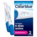 Clearblue Prueba de Embarazo Ultratemprana 2 Uds