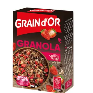 Granola cacao fraise 300g grain dor
