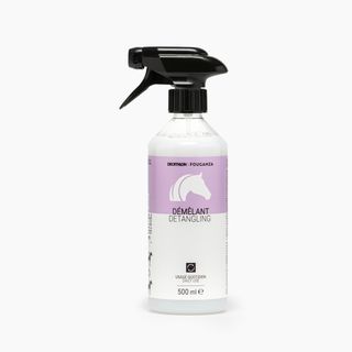 Desenredante Lustrante Equitación Caballo/Poni 500 ml.0,5 LITROS Blanco