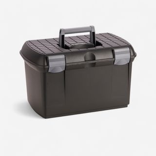 Maletín de limpieza equitación fouganza 500 negro y gris.Talla Única Negro