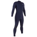 Neopreno surf Hombre agua templada 2/2 mm 100 azul.XS Azul