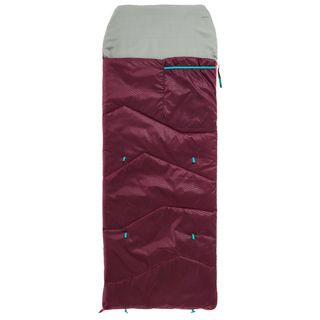 Saco de dormir 10ºC niños 115 155 cm Quechua MH100.Talla única Morado