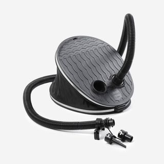 Hinchador de pie 2'5 litros recomendado para colchones hinchables.Talla única Negro
