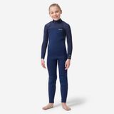 Neopreno surf Niños agua templada 3/2 mm 500 azul marino.161 172cm14 15A Azul