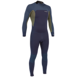 Neopreno surf Hombre agua templada 3/2mm ultraflexible 500 azul caqui.S Azul