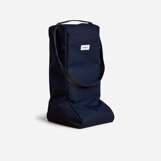 Bolsa Botas Equitación Adulto Niños Verde Azul.Talla única Azul