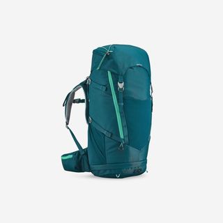 Mochila de montaña y trekking Niños 40L+10L Quechua MH500.40 LITROS Azul