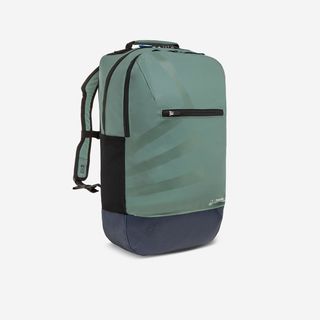 Mochila impermeable perlante náutica 25 litros verde.Talla única Verde