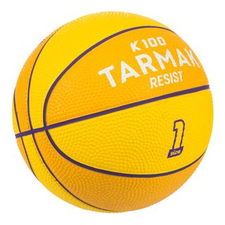 Mini Balón de Baloncesto Talla 1 Amarillo.1 Amarillo