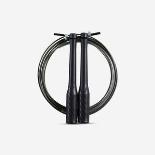 Comba velocidad cross training speed jump rope Domyos negra.Talla única Negro