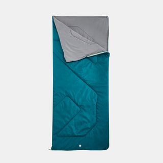 Saco de dormir para camping Arpenaz 20º.Talla única Verde
