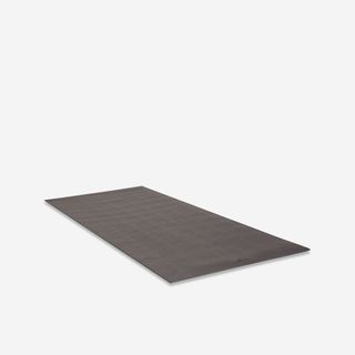 Alfombrilla Protección Suelo Equipos Fitness Talla L 100x200 cm.Talla única Negro