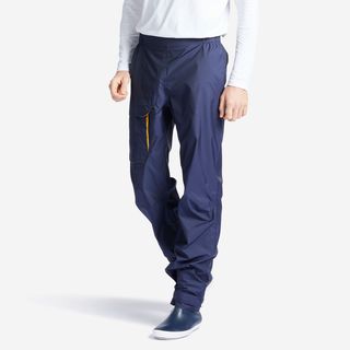 Sobrepantalón impermeable Hombre Sailing 100 azul marino.XL Azul