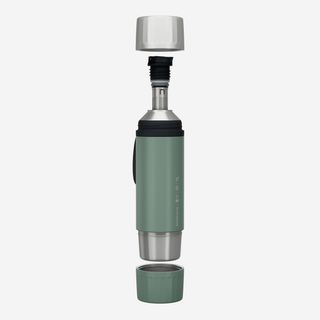 Botella térmica de montaña y trekking acero inoxidable 1L Quechua MH900.Talla única Verde
