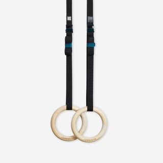 Anillas Cross Training Madera.Talla única Negro