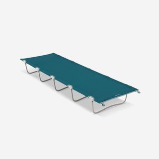 Cama desmontable Catre de camping 185x60 cm Quechua Camp Bed Basic.Talla única Azul