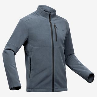 Chaqueta polar de montaña y trekking Hombre Quechua MH500.M Gris