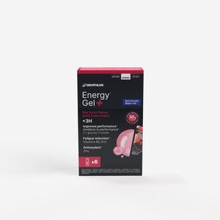Gel energético más de 3 horas frutos rojos, Energy Gel + x6.Talla única
