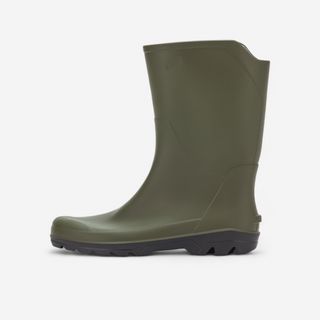 Botas Agua Katiuskas Solognac Land 100 Caña Verdes Impermeables Ligeras.41/42 Verde