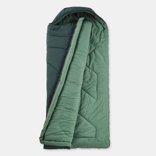 Saco de dormir transformable en edredón Quechua Arpenaz 0º.Talla única Verde