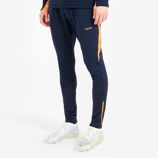 Pantalón de fútbol adulto CLR Naranja y Marino.2XL / W43 L34 Azul