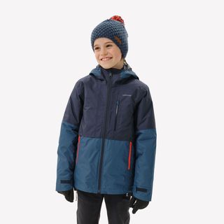 Chaqueta 3en1 de montsaña y nieve impermeable Niños 7 15 años Quechua SH500.161 172cm14 15A Azul