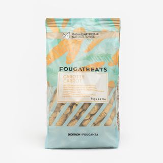 Golosinas Equitación Fougatreat Natural Caballos/Ponis 1 kg Zanahoria.1 KG