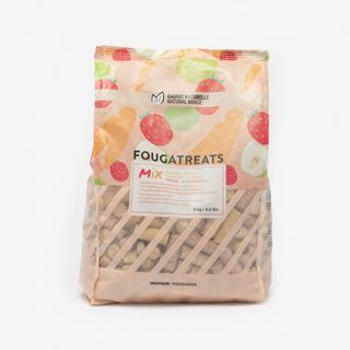 Golosinas Equitación Fougatreat Natural Caballos 3 kg Manzana Zanahoria Fresa.3 KG