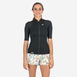 Top Snorkel Mujer Yulex 100® 1,5 mm Negro Manga Corta.M Negro