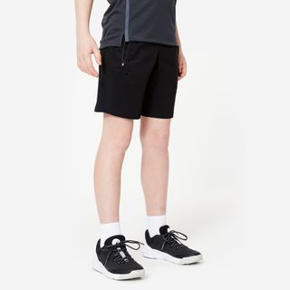 Pantalón Corto Múltiples Deportes Niño Negro Transpirable.161 172cm14 15A Negro