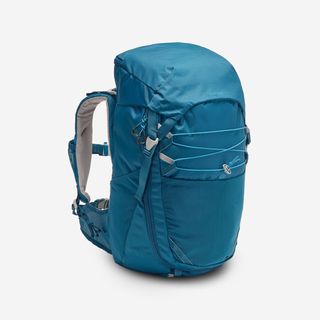 Mochila de montaña y trekking Niños 28L Quechua MH500.Talla única Azul
