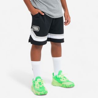 Pantalón Corto Baloncesto SH 900 NBA Niños Negro.151 160cm12 13A Negro
