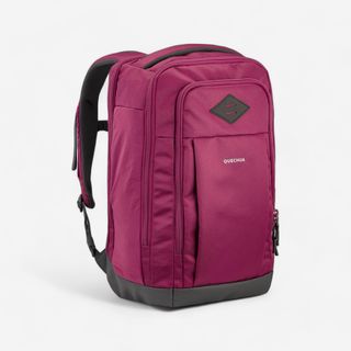 Mochila de montaña y senderismo 23L Quechua NH Escape 500. Equipaje de mano.23 LITROS Morado