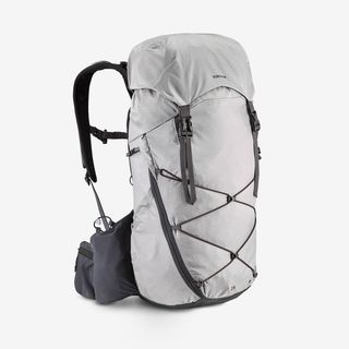 Mochila de montaña y trekking 25L Quechua MH900.Talla única Gris