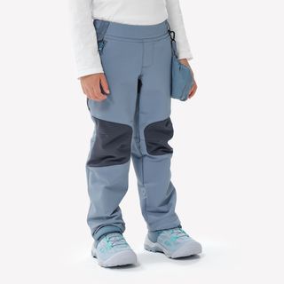 Pantalón montaña y trekking perlante Niños 2 6 Años Quechua MH550.113 122cm 5 6A Azul