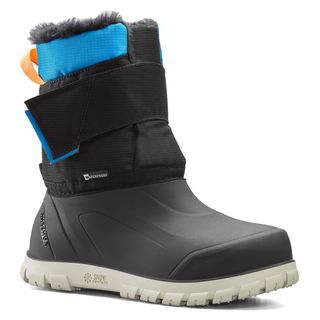 Botas de nieve y apreski impermeables con velcro Niños 24 38 Quechua SH500.25 Azul