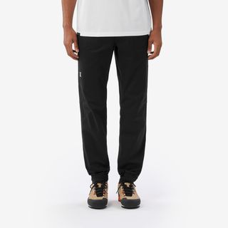 Pantalón de montaña y escalada algodón Hombre Simond Vertika.38 Negro