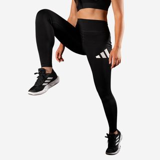 Leggings Mujer Negro Logo Estampado.M