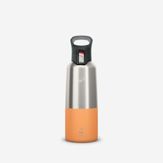 Cantimplora 900 isotérmica inox 0,8L tapón apertura rápida para senderismo.Talla única Naranja