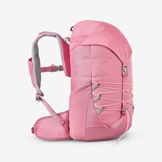 Mochila de senderismo niños 7 15 años 18L   MH500 rosa.Talla única Rosa