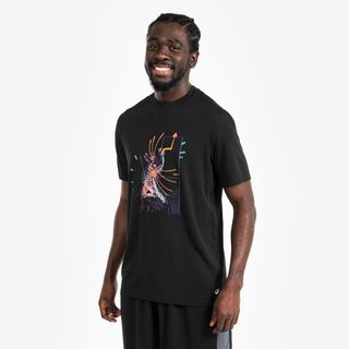 Camiseta baloncesto TS500 Fast Negro.L Negro