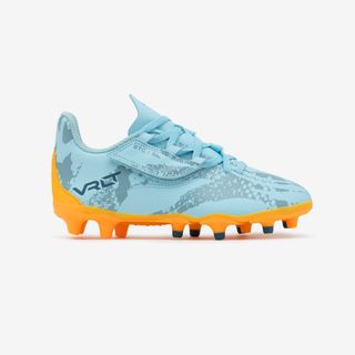 BOTAS DE FÚTBOL NIÑO CON TIRA VIRALTO I EASY FG SNAKE.28 Azul