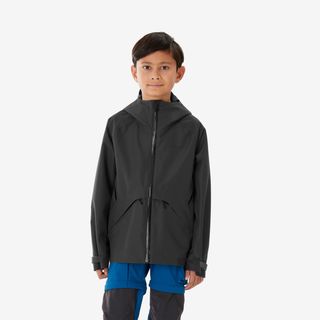Chaqueta impermeable montaña y trekking Niños 7 15 años Quechua MH900.123 130cm 7 8A Gris
