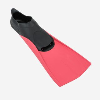 Aletas Natación Trainfin Rosa Negro.34/35 Negro