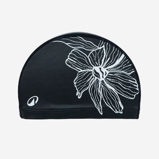 Gorro Natación Negro Dufy Tejido Revestido Talla M.M 56 59cm Negro