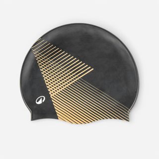 Gorro Natación Negro Tria Silicona.Talla única Negro