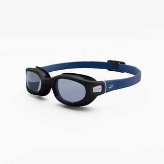 Gafas Natación Soft Negro Azul Cristales Tintados Talla L.L Azul