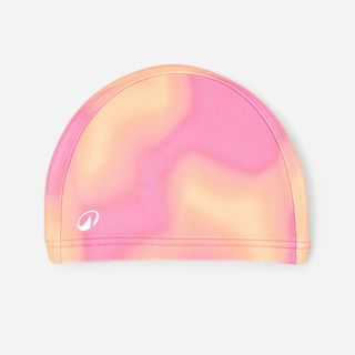 Gorro Natación tela niños adulto rosa naranja Talla M.M 56 59cm Rosa